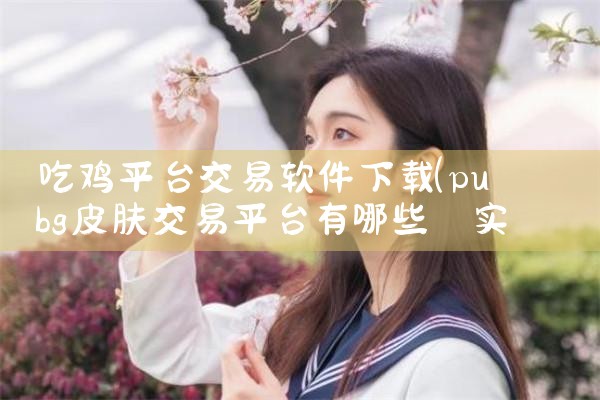 吃鸡平台交易软件下载|P站专业版